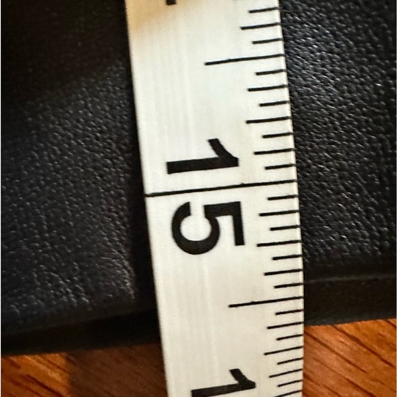 IRO Diaby Button-Front Leather Black Mimi Skirt US 4 EUC - Picture 7 of 8